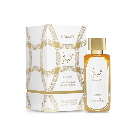 Perfume Árabe Lattafa Hayaati Gold Elixir 100ml