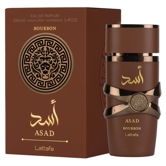 Perfume Árabe Asad Bourbon Lattafa 100ml