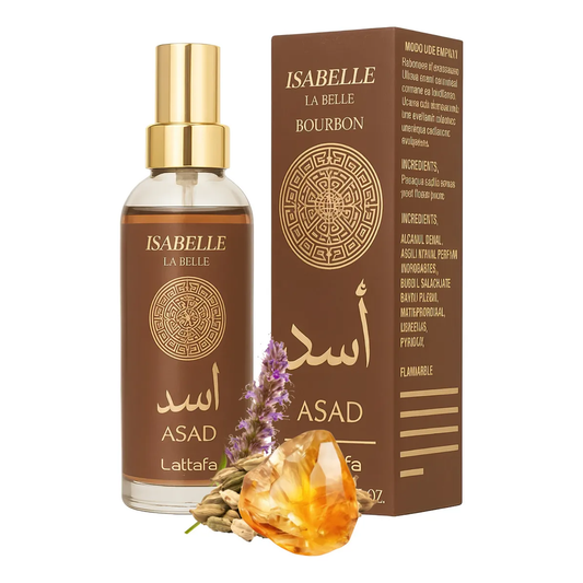 Decant Perfume Árabe Asad Bourbon – Isabelle La Belle 15ml