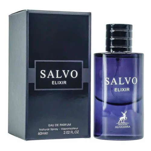 Perfume Árabe Salvo Elixir Maison Alhambra 60ml